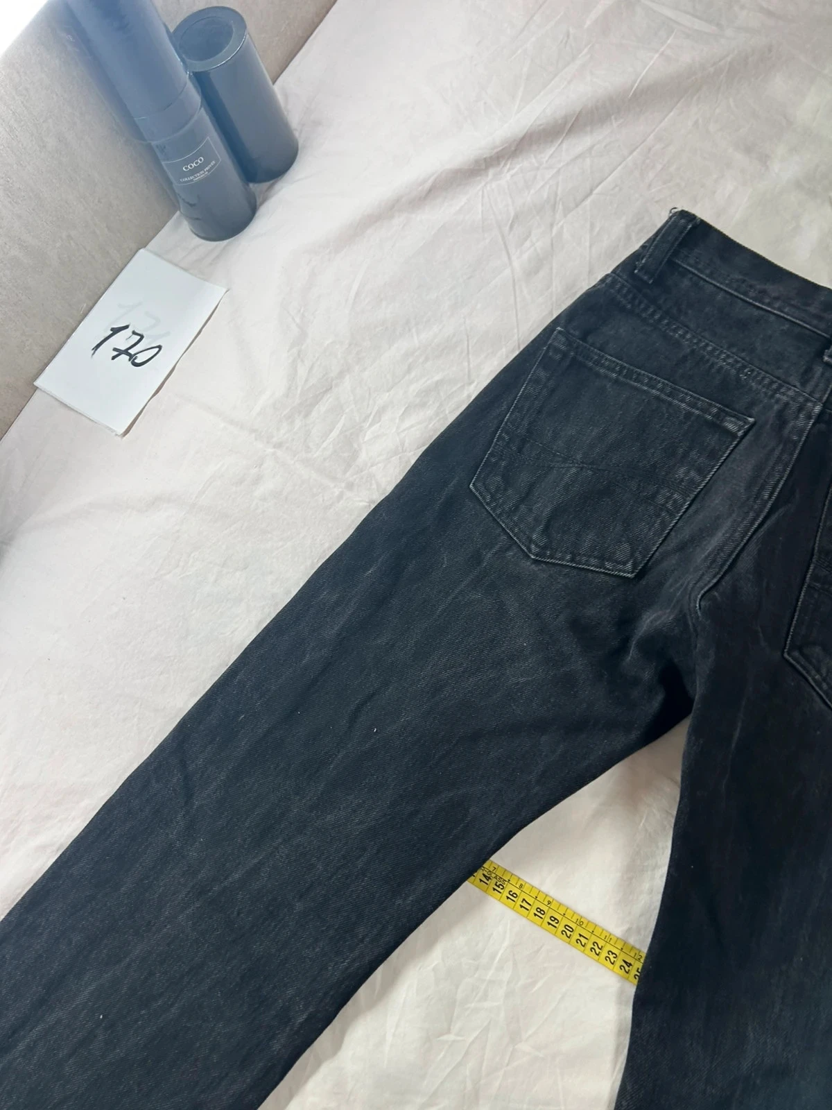 Jean negro Celio corte recto W36 L30 – photo 17